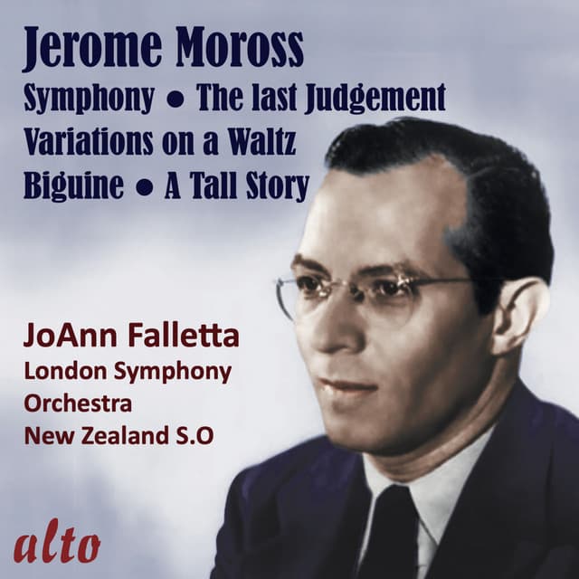 Jerome Moross: Symphony No. 1 cover art