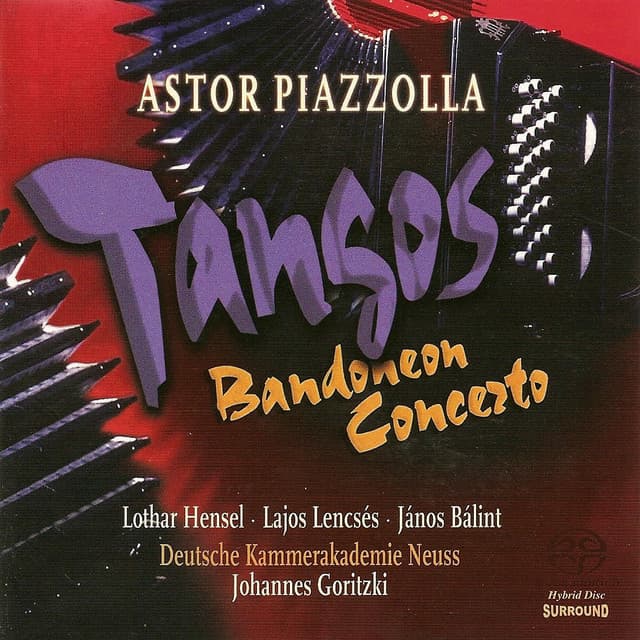 Piazzolla, A.: Bandoneon Concerto / Las 4 Estaciones Portenas / 2 Tangos / Oblivion cover art