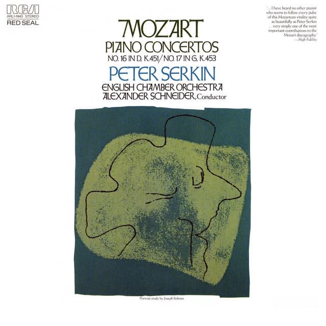 Mozart: Piano Concertos Nos. 16 & 17 cover art