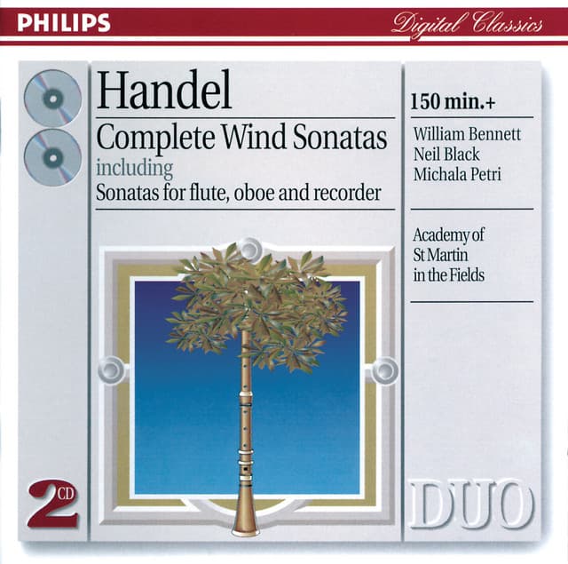 Oboe Sonata in f major, HWV 363a: 4. Bourrée (Angloise) cover art