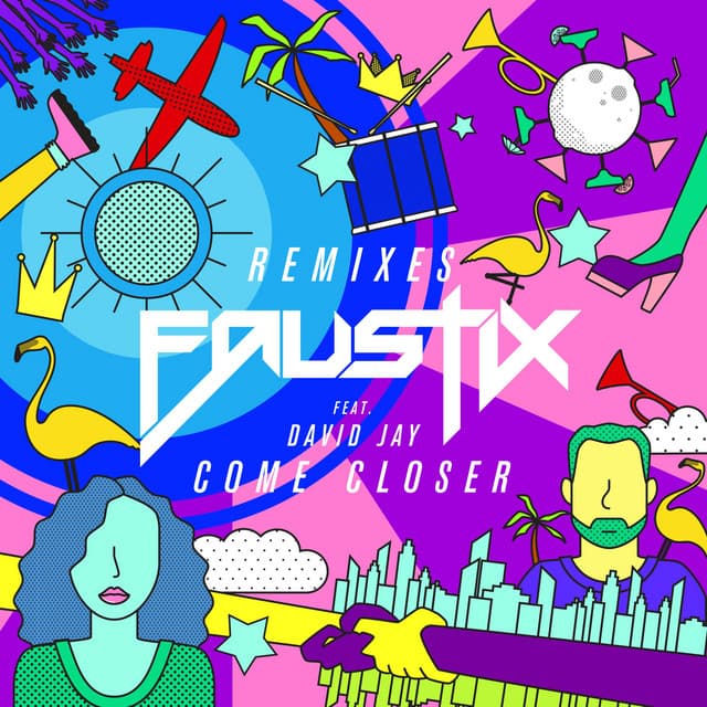 Come Closer (feat. David Jay) - KickRaux Remix cover art