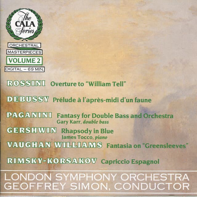 Fantasy for Double Bass and Orchestra cover art