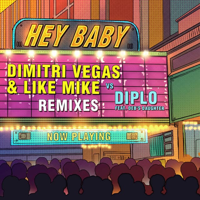 Hey Baby - Coone Remix cover art