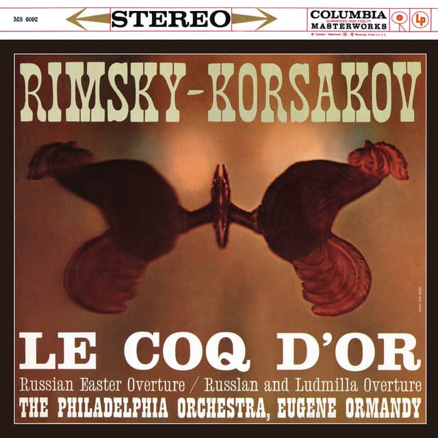 Rimsky-Korsakov: Le Coq d'or Suite - Tchaikovsky: Slavonic March - Glinka: Ruslan and Lyudmila Overture cover art
