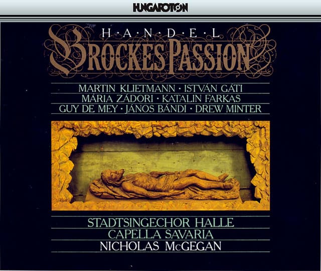 Handel: Brockes Passion, Hwv 48 cover art