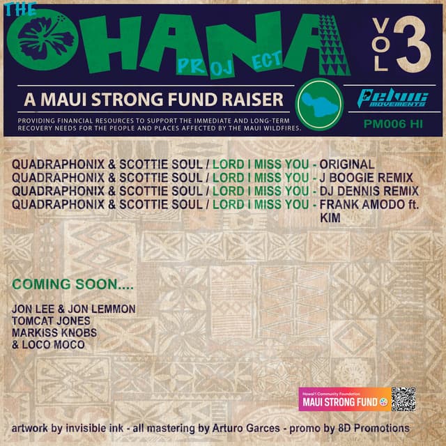 The Ohana Project Vol. 3 cover art