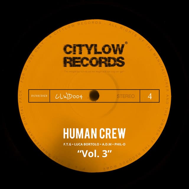Human Crew 'Vol. 3' cover art