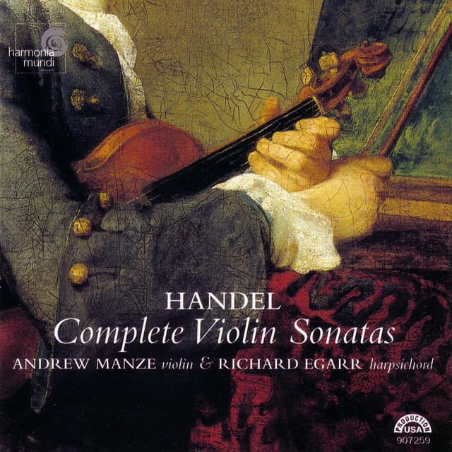 Handel: Complete Violin Sonatas cover art