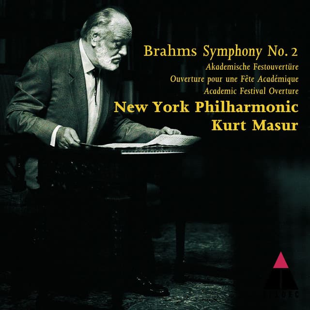 Brahms: Symphony No. 2 & Academic Festival Overture cover art