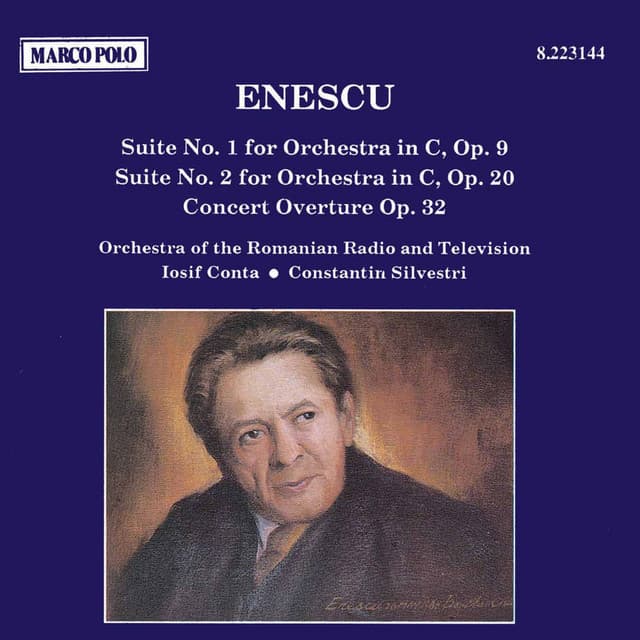 Enescu: Suites Nos. 1 and 2 / Concert Overture cover art