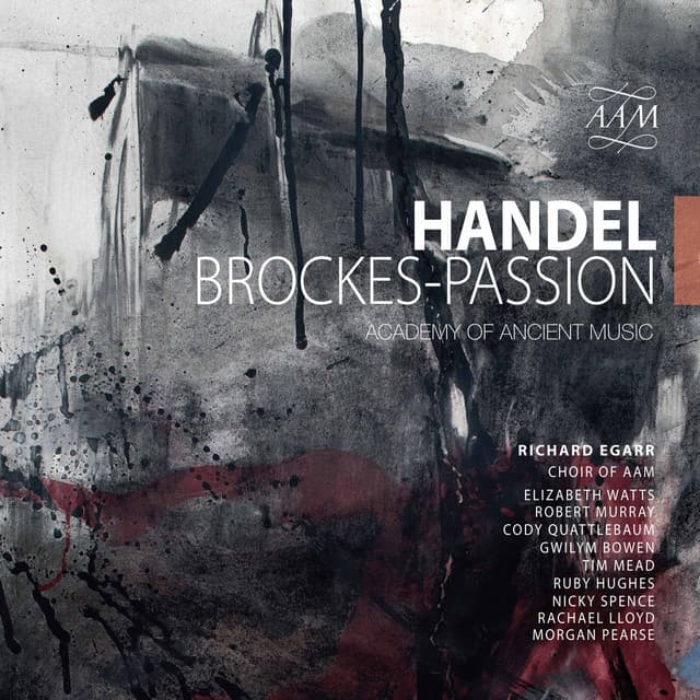 Handel: Brockes-Passion, HWV 48 cover art