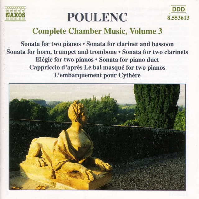 Sonata for Clarinet and Bassoon, FP 32: Allegro: Tres rythme cover art