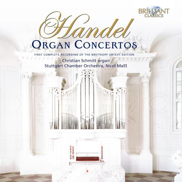 Handel: Organ Concertos cover art