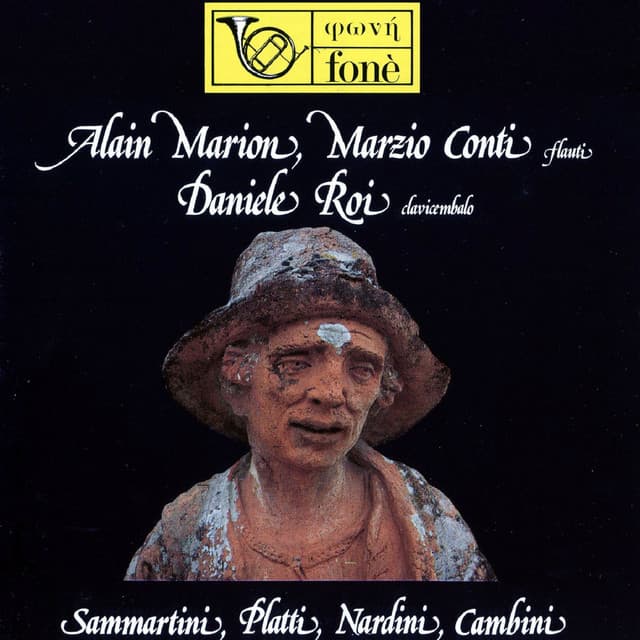 Alain Marion, Marzio Conti, Daniele Roi - Sammartini, Platti, Nardini, Cambini cover art