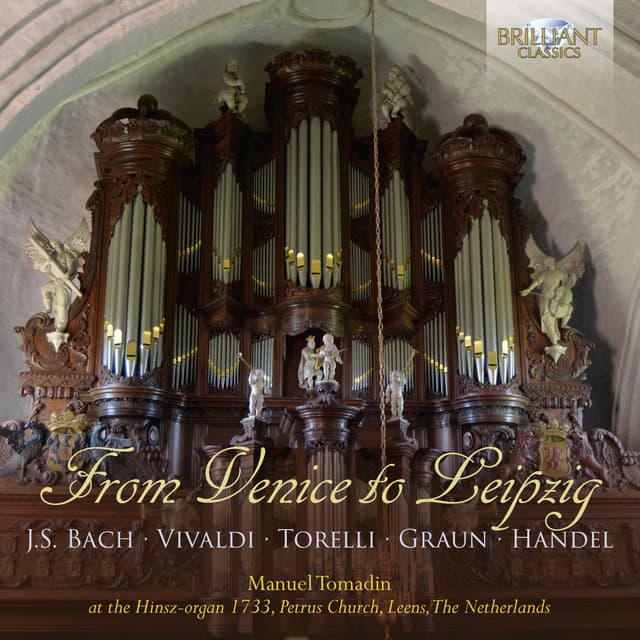 Concerto No. 8 in A Minor, RV 522 from J.S. Bach, BWV 593: I. Allegro cover art