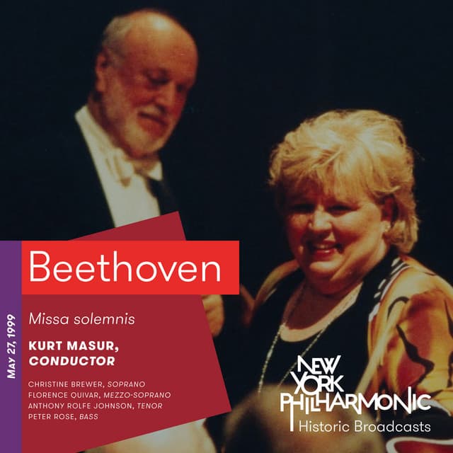 Missa solemnis in D Major, Op. 123: I. Kyrie - Live cover art