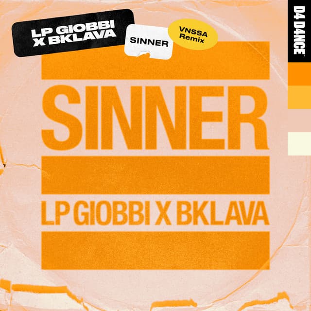 Sinner - VNSSA Extended Remix cover art