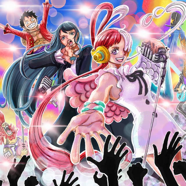 UTA'S SONGS ONE PIECE FILM RED cover art