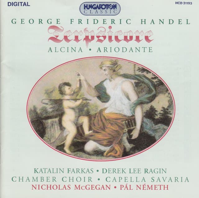 Handel: Terpsicore - Prologue To Il Pastor Fido / Alcina (Excerpts) / Ariodante (Excerpts) cover art