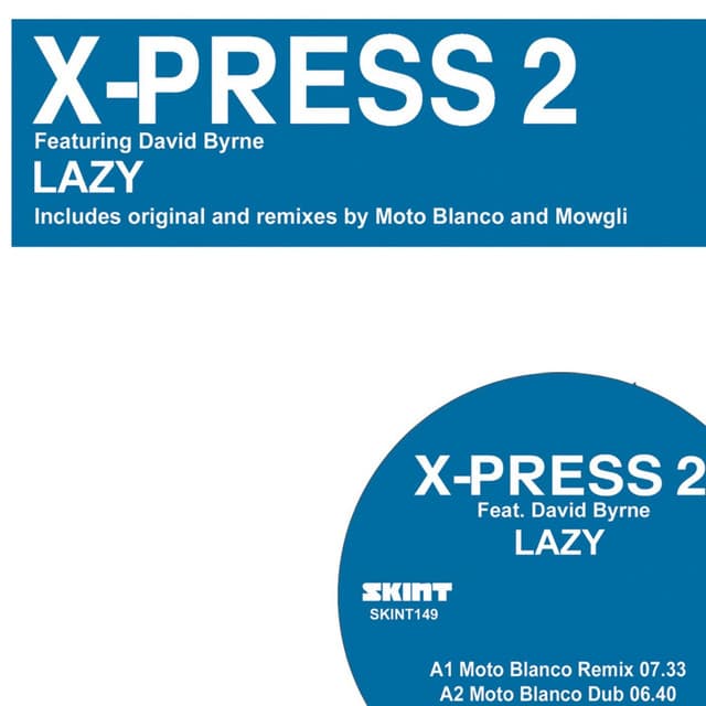 Lazy (feat. David Byrne) - Mowgli's Wobblin' Remix cover art