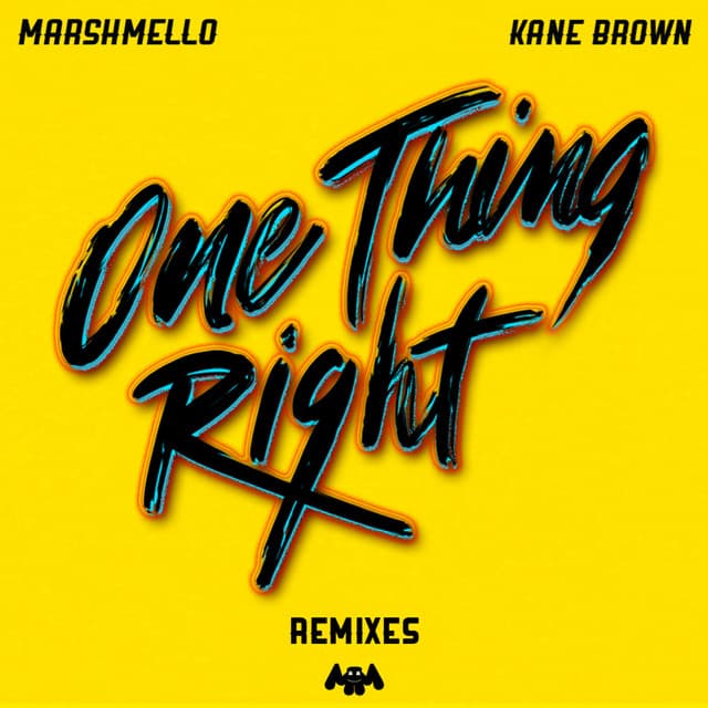 One Thing Right - PMP Remix cover art