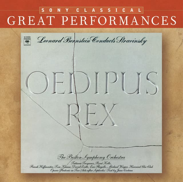 Stravinsky: Oedipus Rex; Symphony of Psalms [Great Performances] cover art