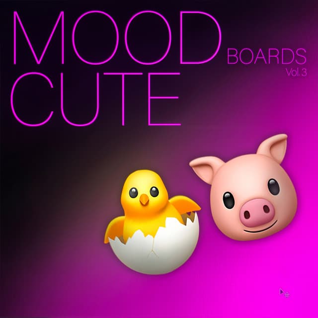 Mood Boards, Vol. 3 - Cute cover art