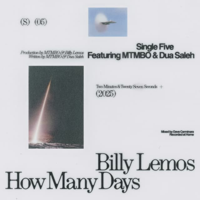 How Many Days cover art
