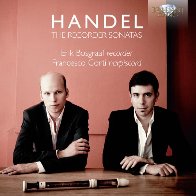 Handel: The Recorder Sonatas cover art