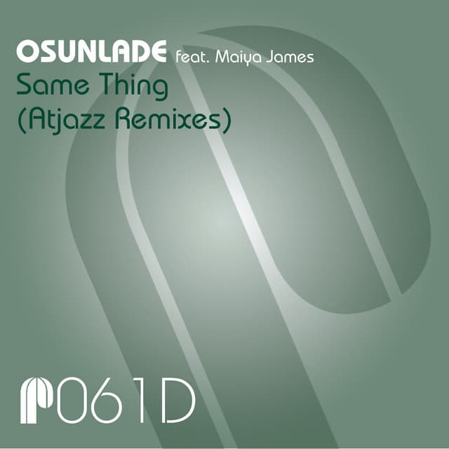 Same Thing - Atjazz Remix cover art