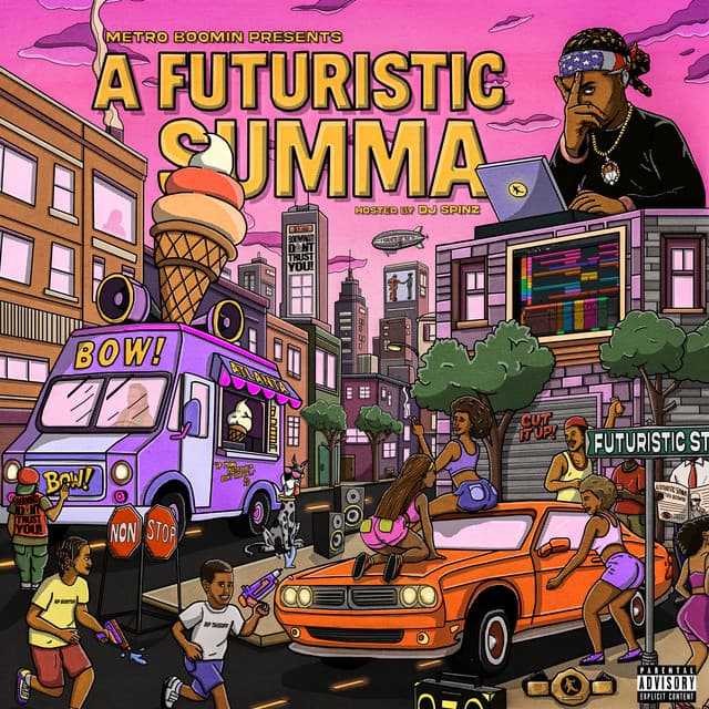 Metro Boomin Presents: A Futuristic Summa (Hosted by DJ Spinz) cover art