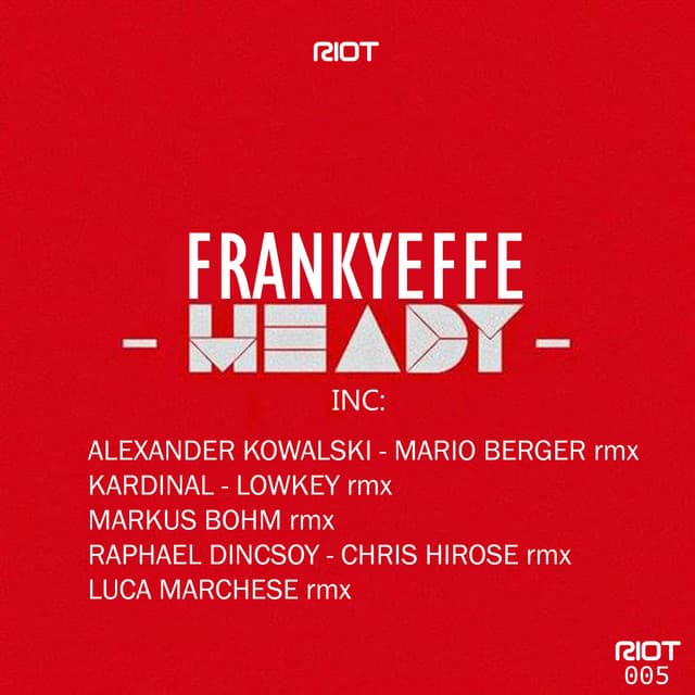 Heady - Markus Bohm Remix cover art