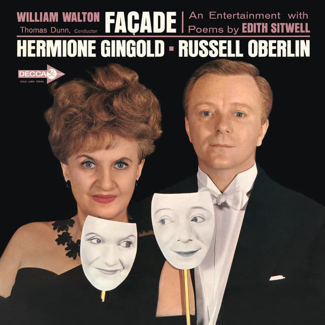William Walton's Façade, An Entertainment With Poems By Edith Sitwell cover art