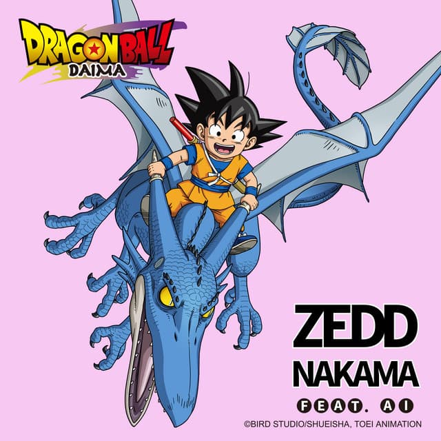 NAKAMA feat. AI (Dragon Ball DAIMA Ending Theme - Full Length) cover art