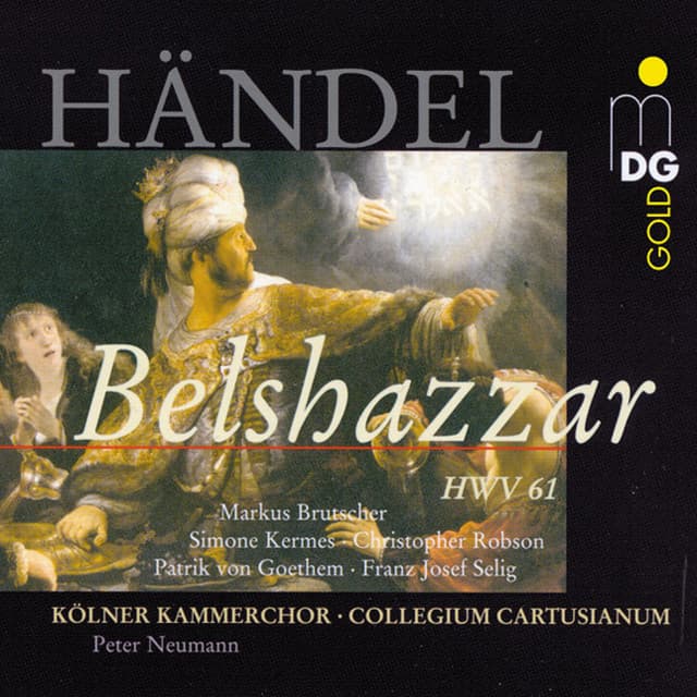 Belshazzar, HWV 61: Act One "Well may they laugh" cover art