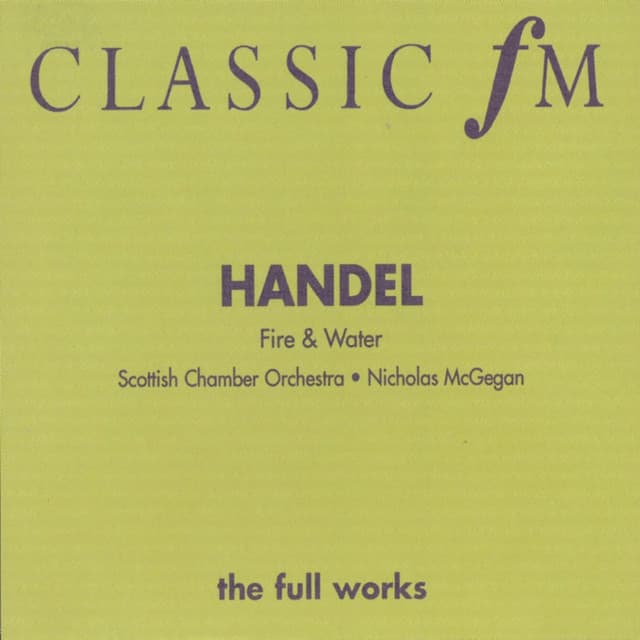 Music for the Royal Fireworks, HWV 351: La Paix cover art