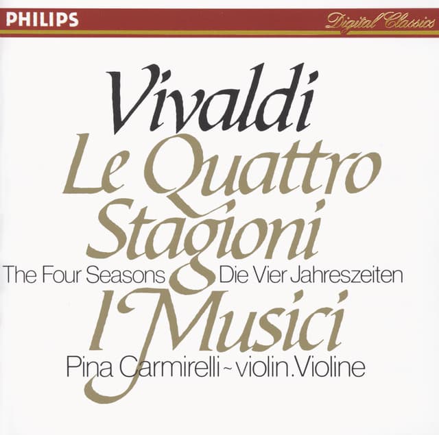 The Four Seasons, Winter, Violin Concerto in F Minor, RV 297, Op. 8 No. 4: II. Largo cover art