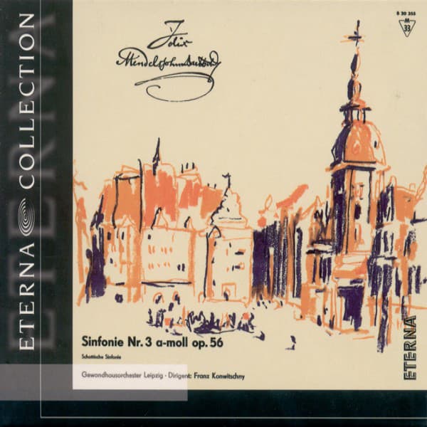 Mendelssohn Bartholdy: Symphony No. 3, "Scottish" / Schumann.: Cello Concerto cover art