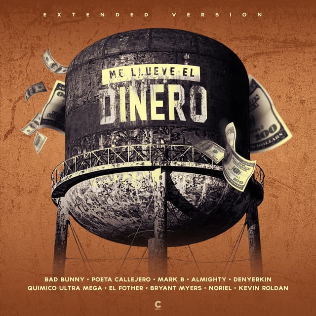 Me Llueven (Extended Version) cover art