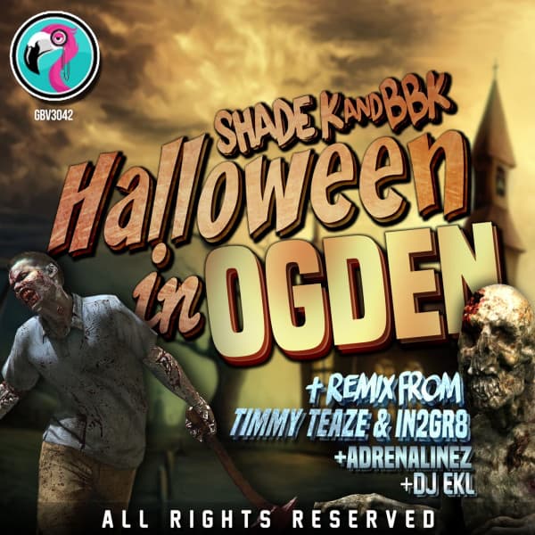 Halloween in Ogden - Original cover art