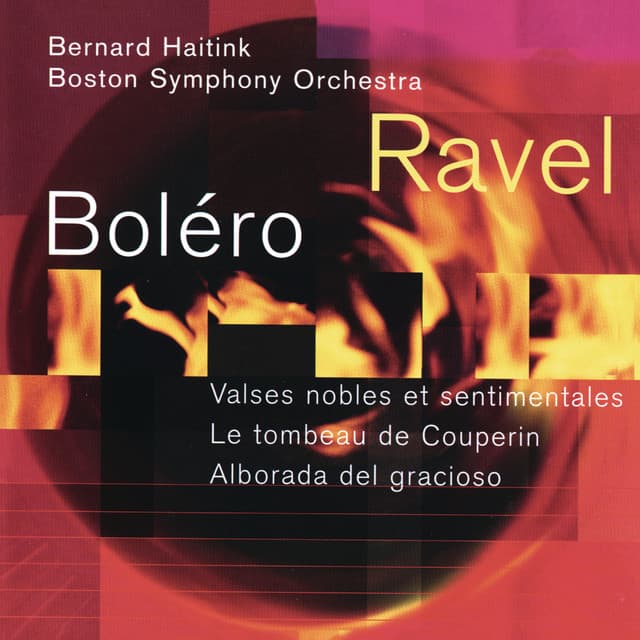 Ravel: Boléro; Valses nobles et sentimentales; Le tombeau de Couperin; Alborada del gracioso cover art