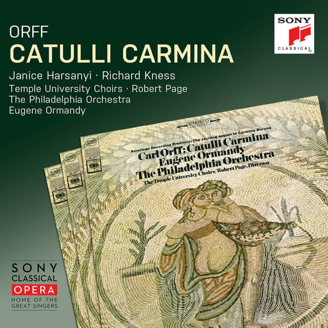 Catulli Carmina: Actus I: II. Vivamus, mea Lesbia, atque amemus - 2017 Remastered Version cover art