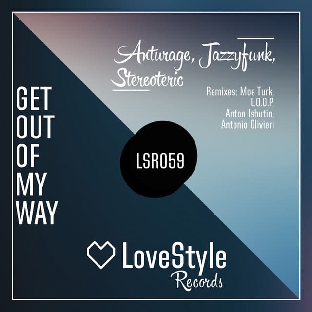 Get out of My Way - Antonio Olivieri Remix cover art