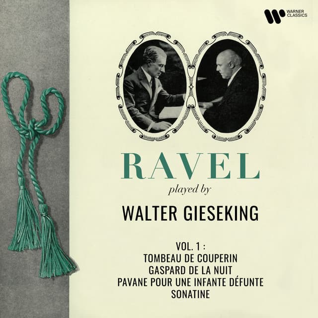 Ravel: Tombeau de Couperin, Gaspard de la nuit, Pavane pour une infante défunte & Sonatine cover art