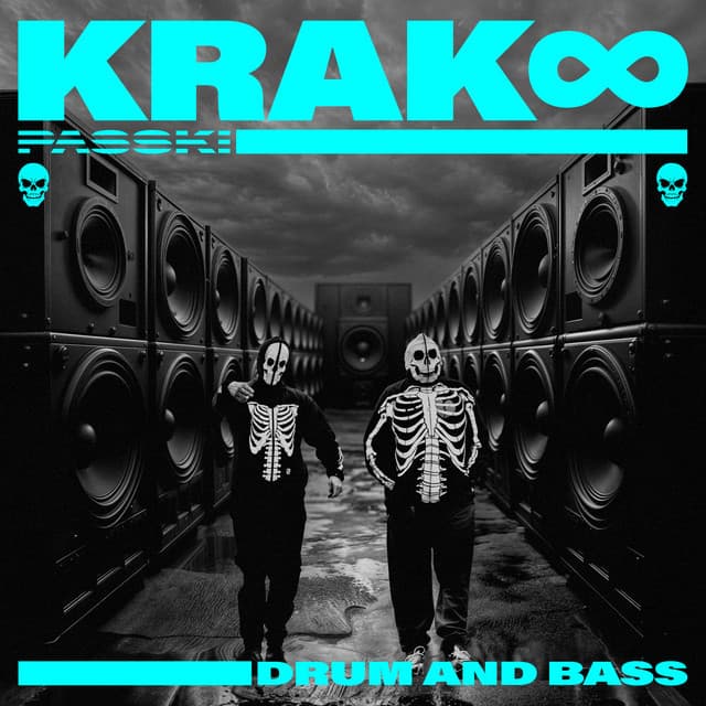 KRAK8 (Drum and Bass) cover art
