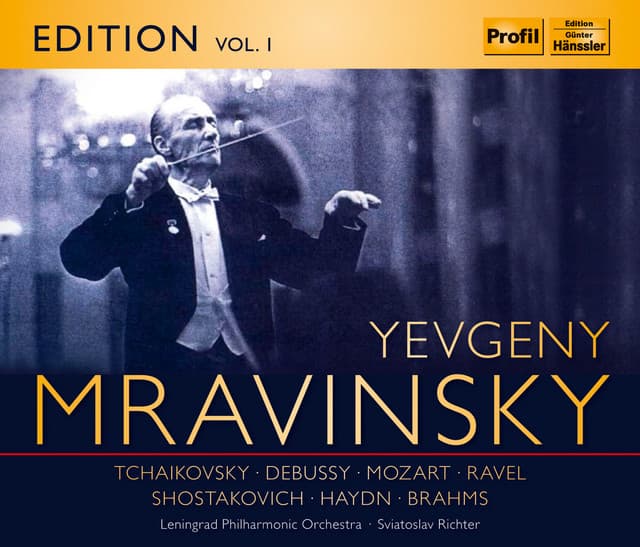 Mravinsky Edition, Vol. 1 cover art