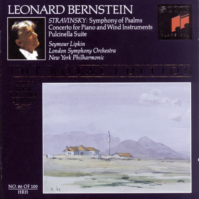 Stravinsky: Symphony of Psalms & Piano Concerto & Pulcinella Suite cover art