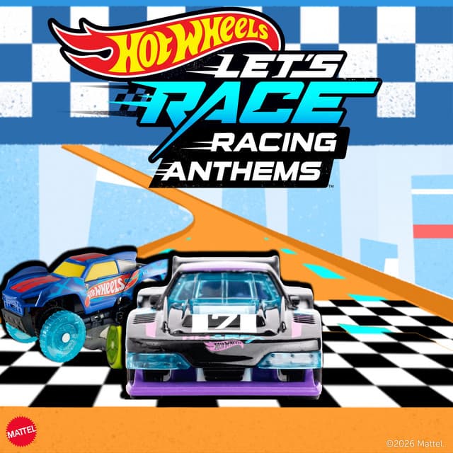Hot Wheels Let's Race: Racing Anthems cover art