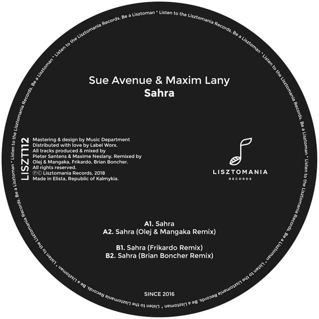 Sahra - Olej & Mangaka Remix cover art