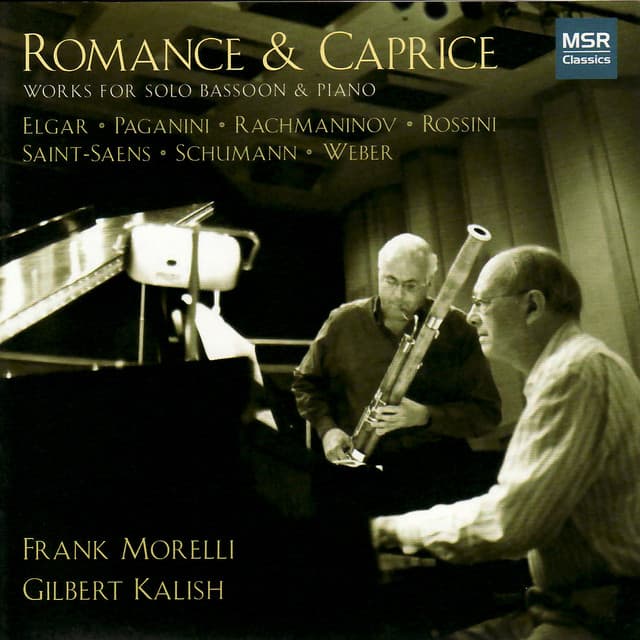 Sonata, Op. 168 for Bassoon and Piano: I. Allegro moderato cover art